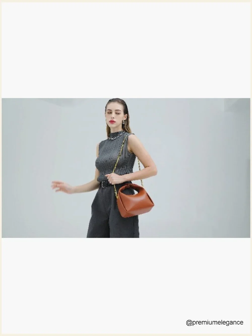 Medium Hobo Crossbody Bag Top Handle Vegan Leather Handbag